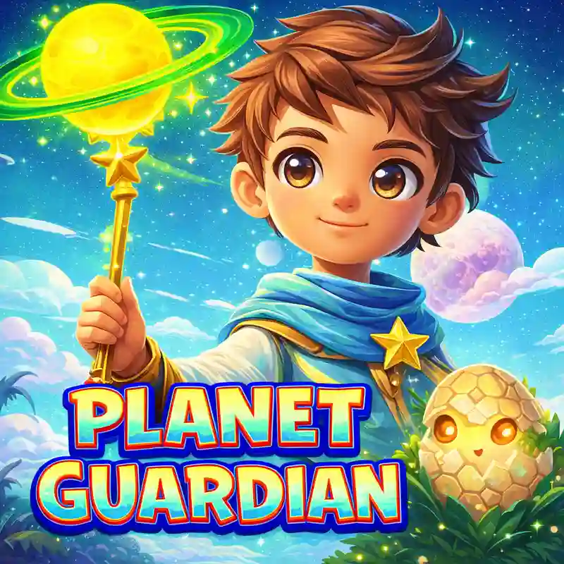 Planet Guardian online casino game interface
